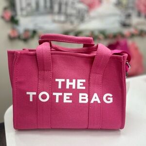 Pink Tote Bag